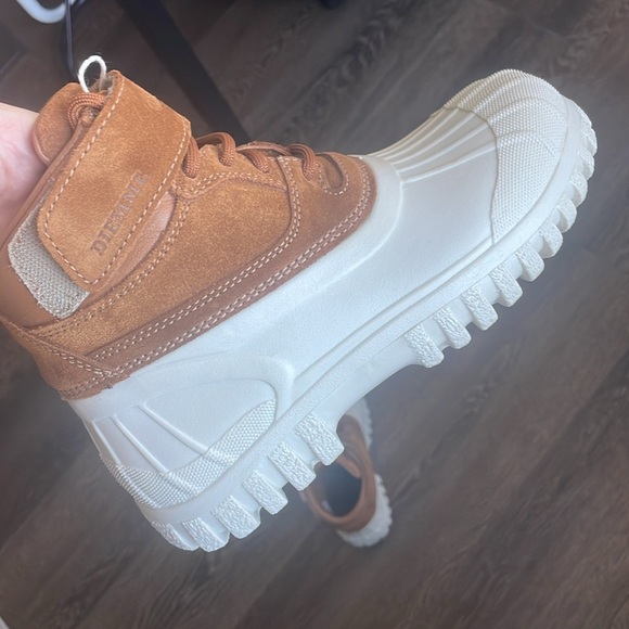 🏀 Diemme Anatra B-ball cognac suede women’s duck boot 36 like new - Picture 6 of 14
